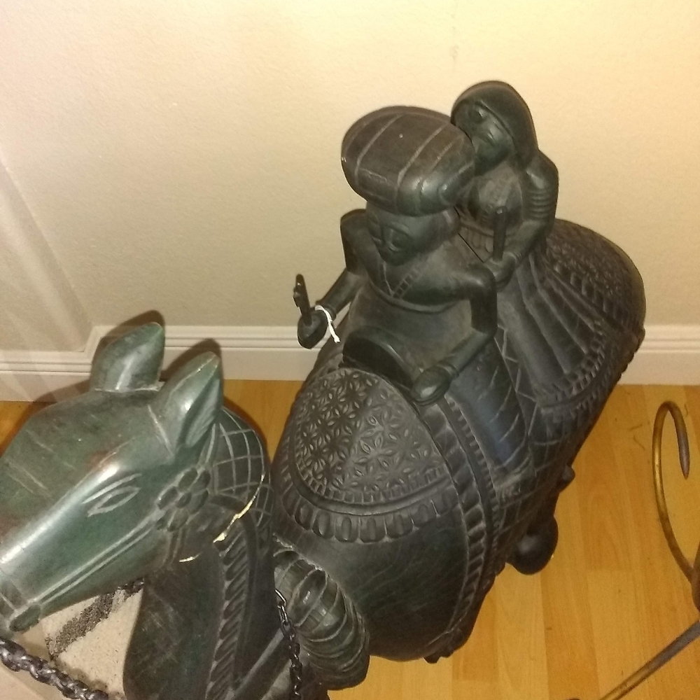 Camel statue